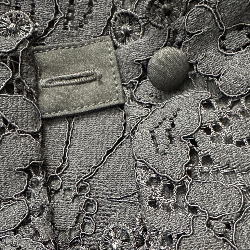 Cabi Black Lace Detail Top Size XS - Picture 10 of 10